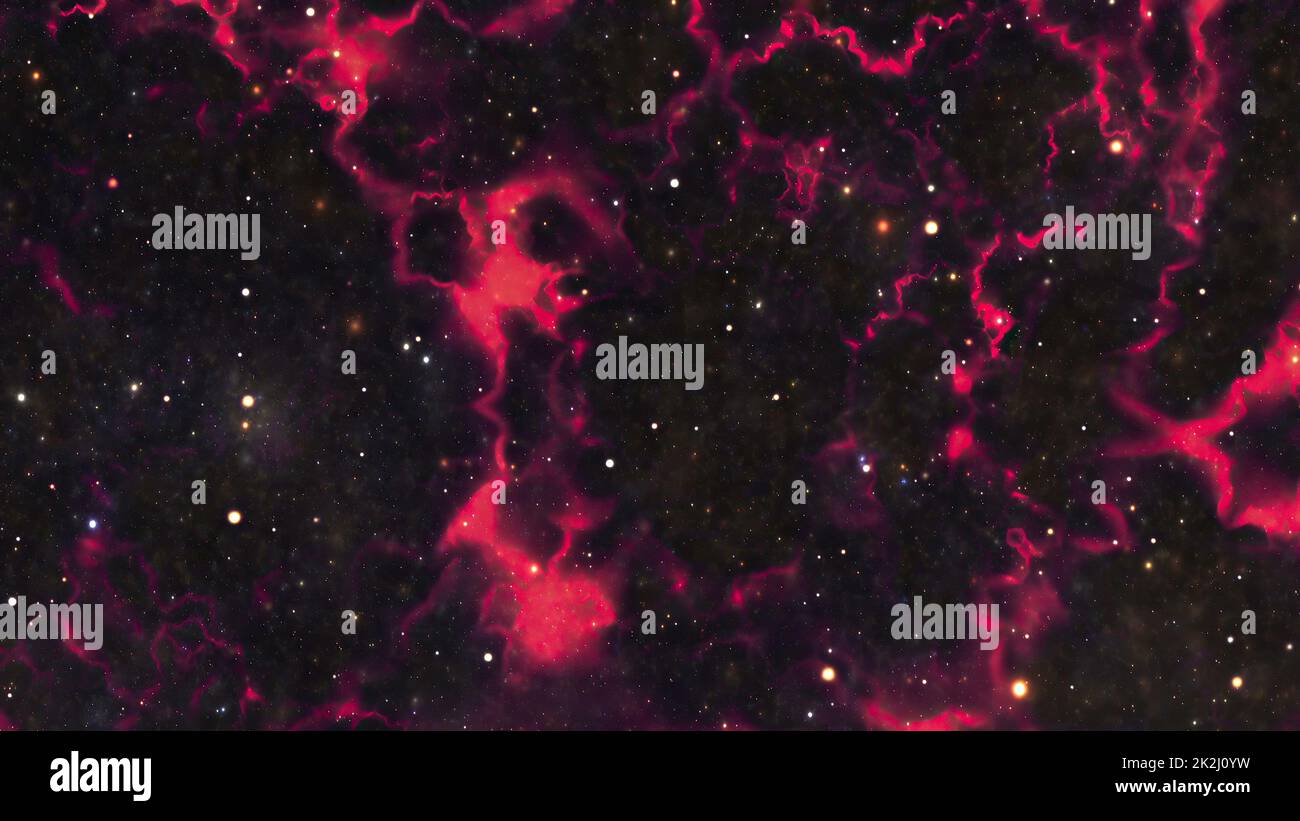 Raumfahrt in Ein Sternenfeld in Galaxy Clouds und Lightning Ne Stockfoto Raumfahrt in Ein Sternenfeld in Galaxy Clouds und Lightning Ne Stockfoto