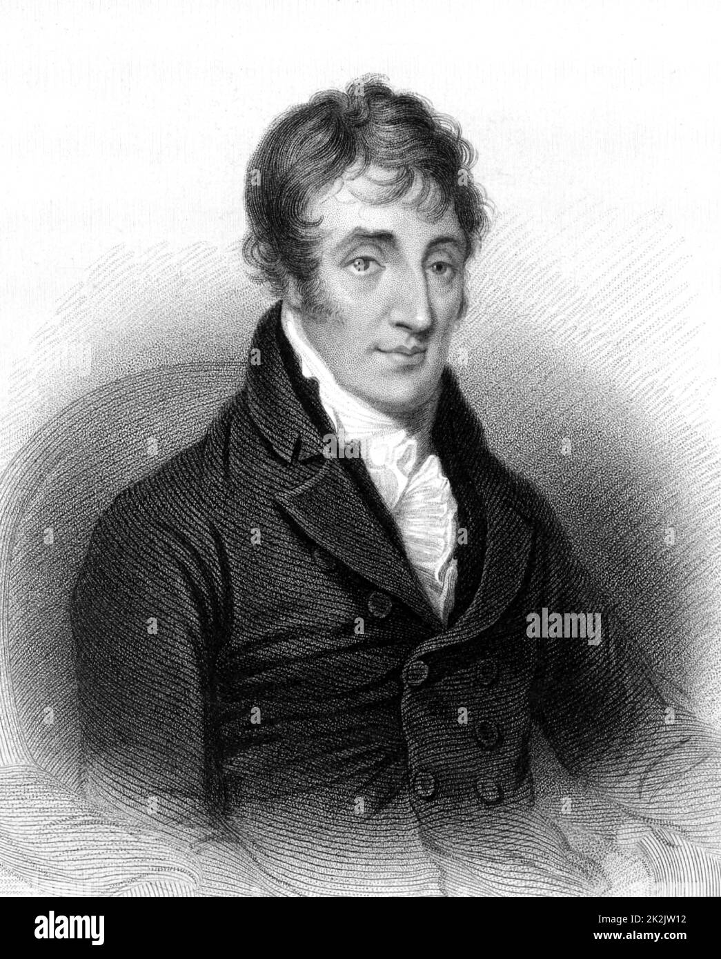 James Grahame (1765-1811) schottischer Dichter und Geistlicher. Stich aus dem 'A Biographical Dictionary of Eminent Scotsmen' von Thomas Thomson (1870). Stockfoto