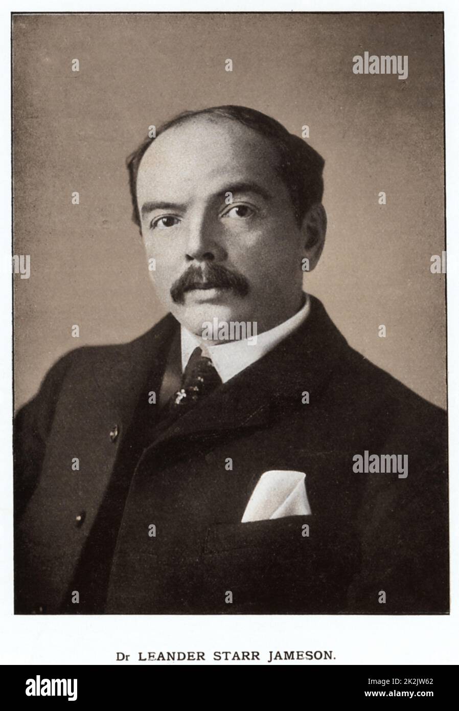 Leander Starr Jameson (1853-1917) Schottischer geborene Südafrikanische Staatsmann. Anführer der 'Jameson Raid', 29. Dezember 1895 bis 2. Januar 1896 Stockfoto