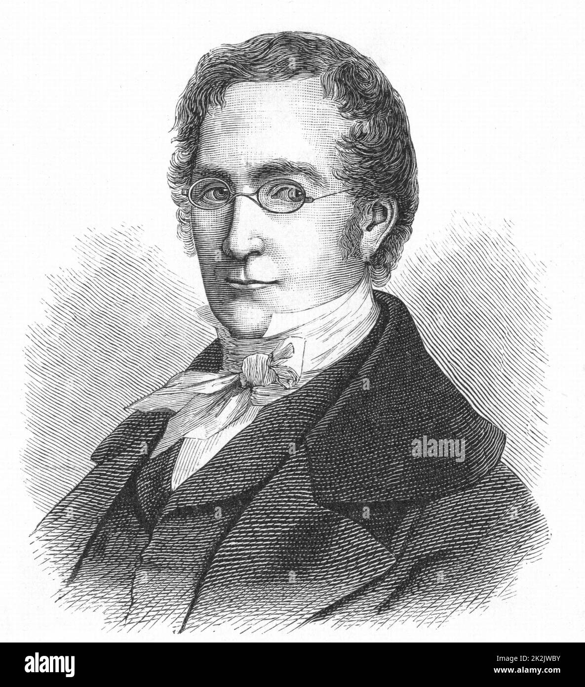 Joseph Louis Gay-Lussac (1778 – 1850), französischer Chemiker und Physiker. Gravur c1895 Stockfoto