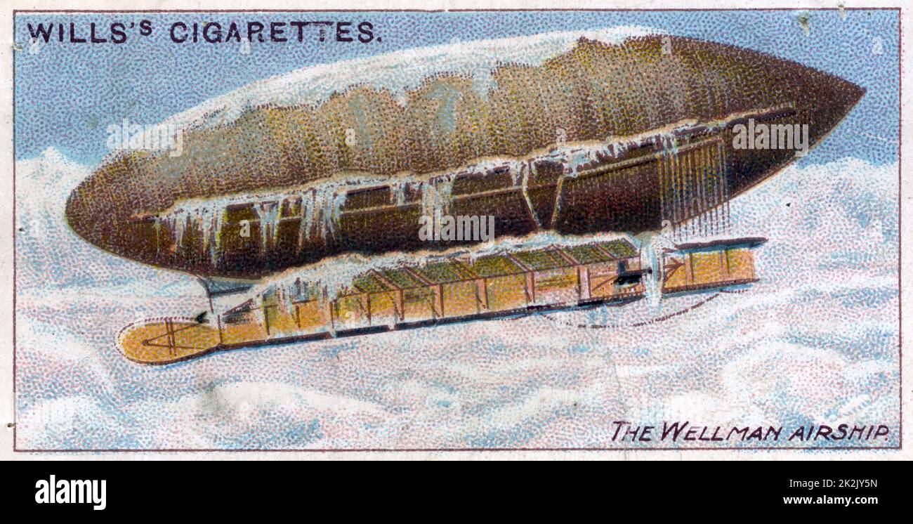 Luftfahrt, 1910: Wellman Luftschiff "America", 1907. Stockfoto