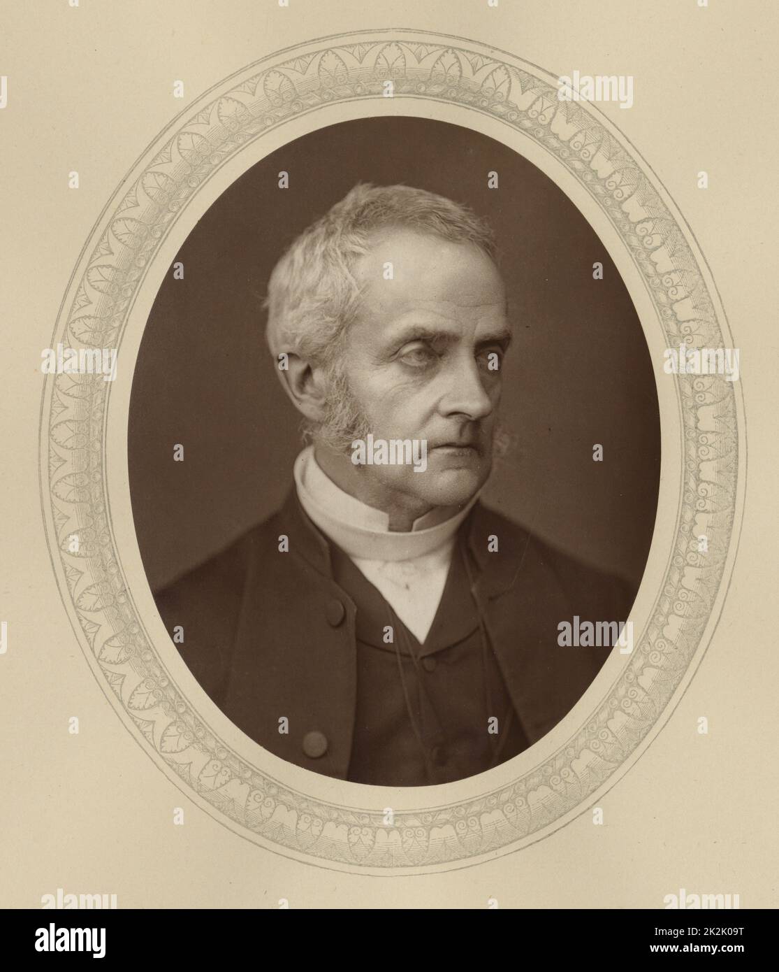 'Arthur Penrhyn Stanley (1815-1881) englischer Kirchenmann, Bild c1880. Bekannt als Dean Stanley, nachdem er 1863 Dekan von Westminster wurde. Gelehrter und liberaler Theologe, Regius Professor für ekzesiastische Geschichte an der Universität Oxford 1856-1863.' Stockfoto