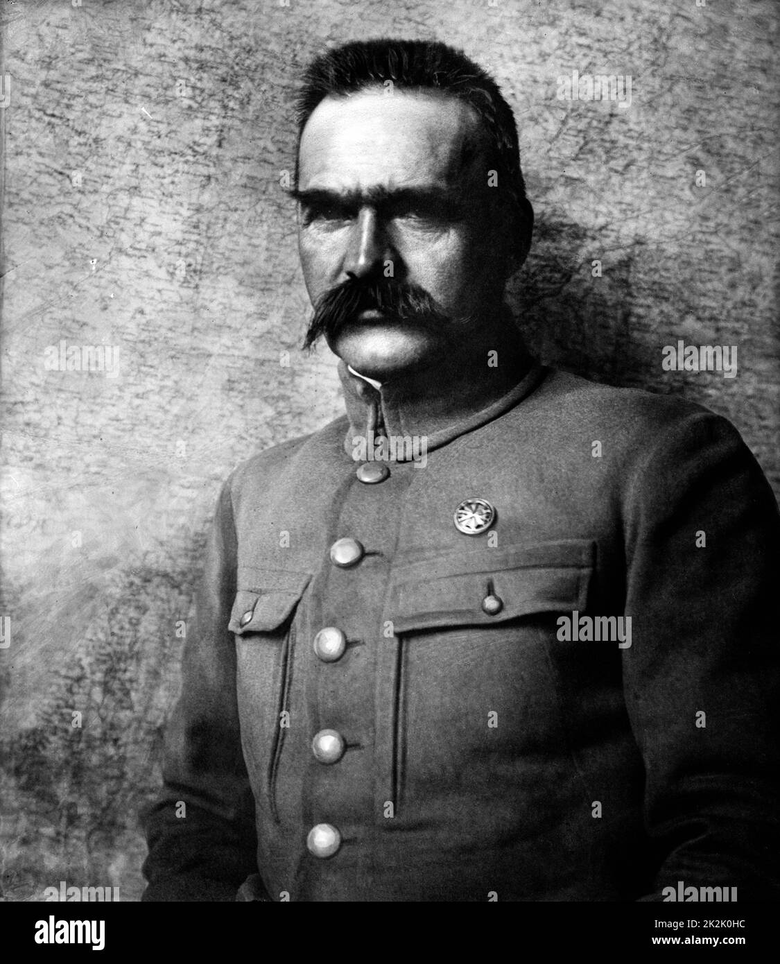 Josef Pilsudski, 1867-1935 Porträt um 1920 Stockfoto