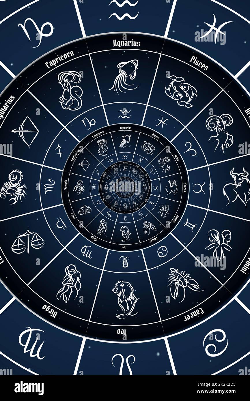 Abstrakter alter konzeptueller Hintergrund zu Mystik, Astrologie, Fantasie Stockfoto