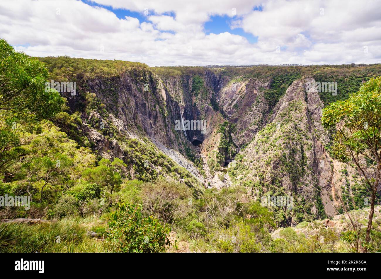 Wollomombi Falls - Hillgrove Stockfoto