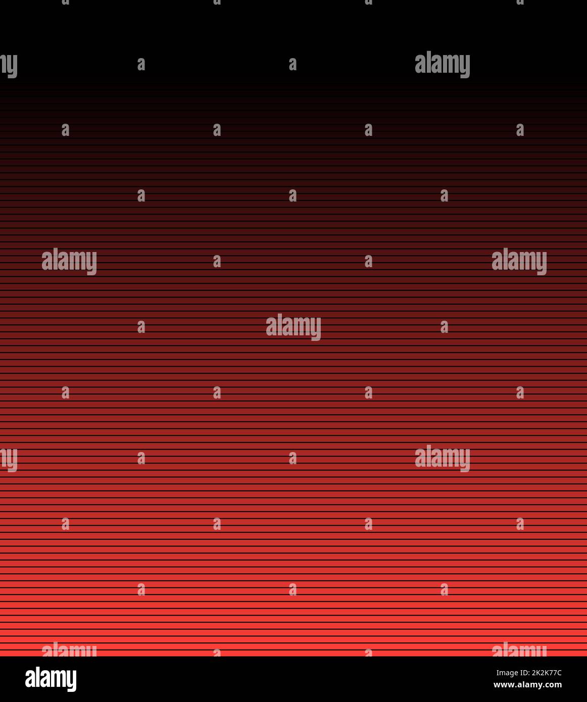 Textur der schwarzen und roten Verlaufsstreifen Stockfoto