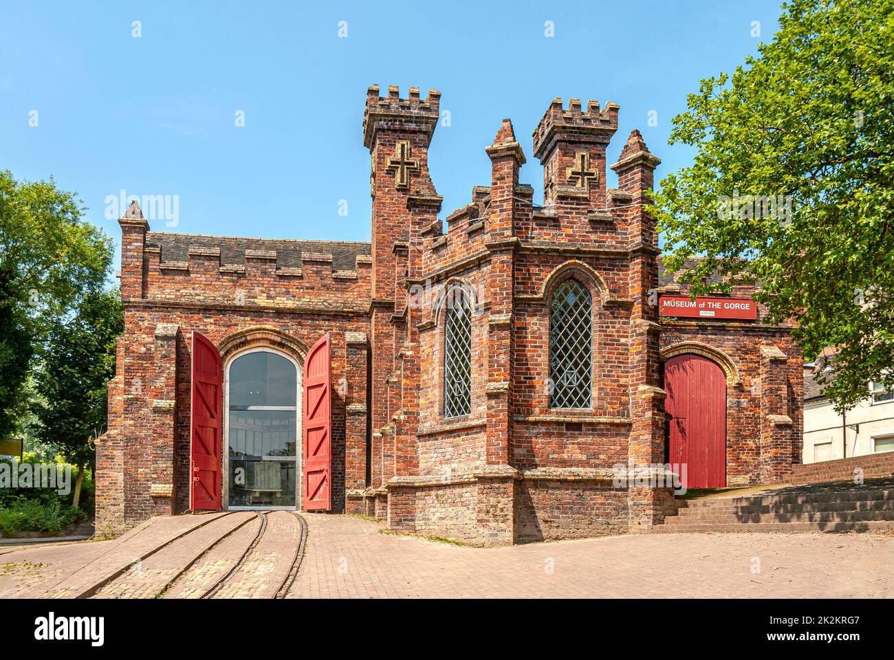 Das Museum of the Gorge, Ironbridge, Shropshire, England Stockfoto