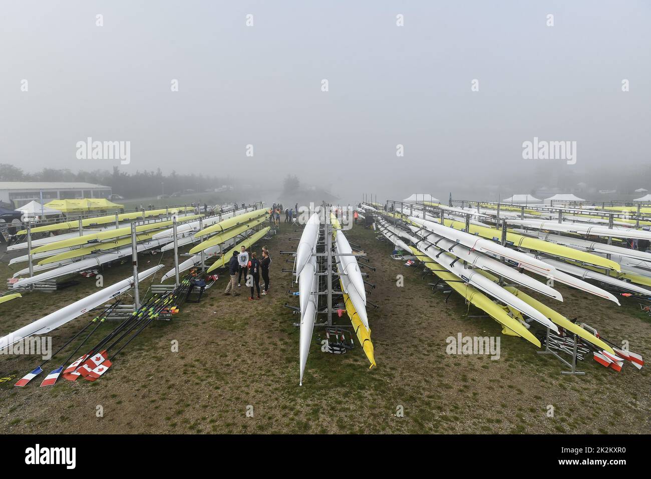 Racice, Tschechische Republik. 23. September 2022. 2022 Ruderweltmeisterschaften am 23. September 2022 in Racice, Tschechische Republik. Quelle: VIT Cerny/CTK Photo/Alamy Live News Stockfoto