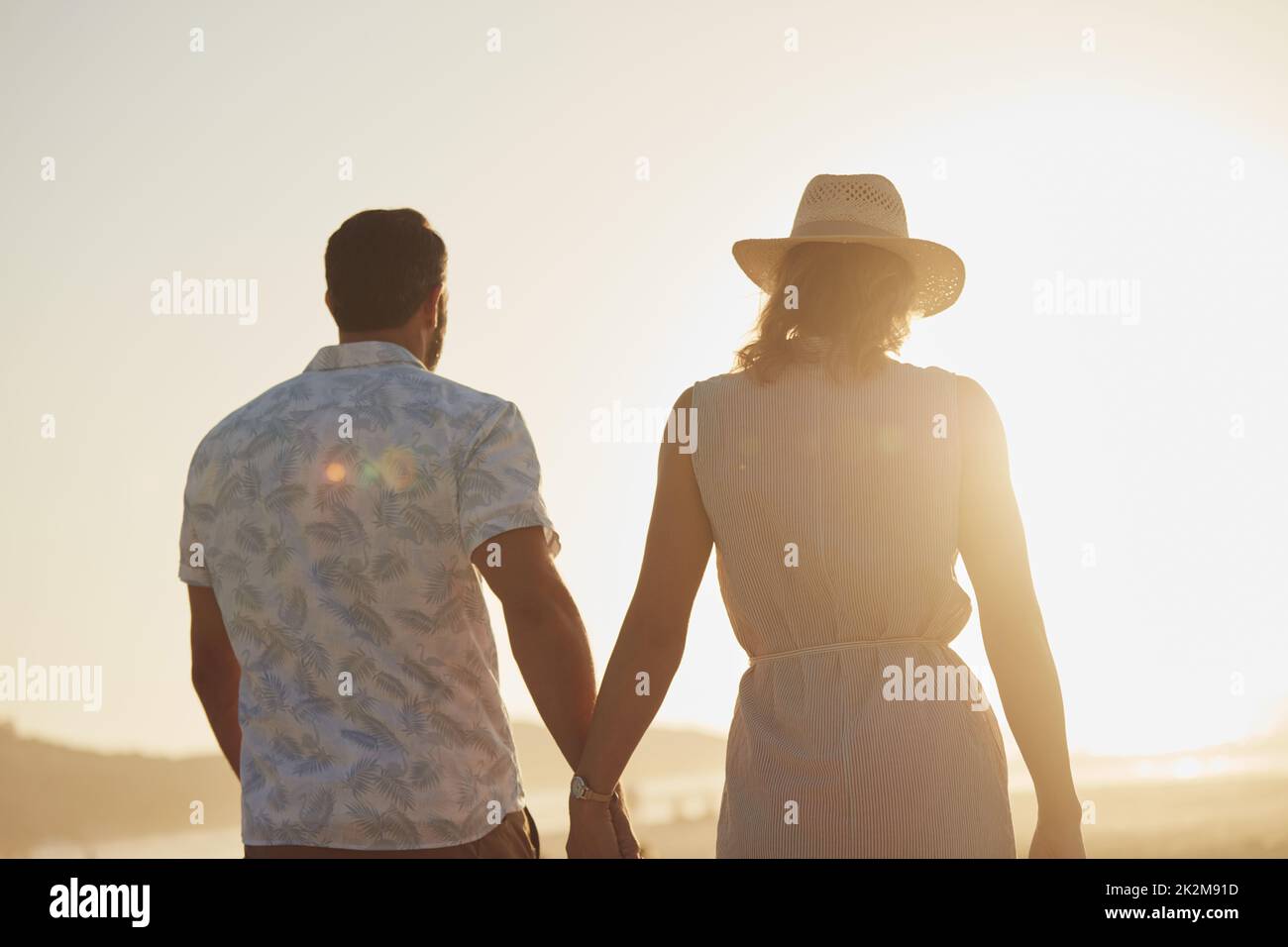 Gehen wir an einen Ort, an dem wir uns in Frieden fühlen werden Stockfoto