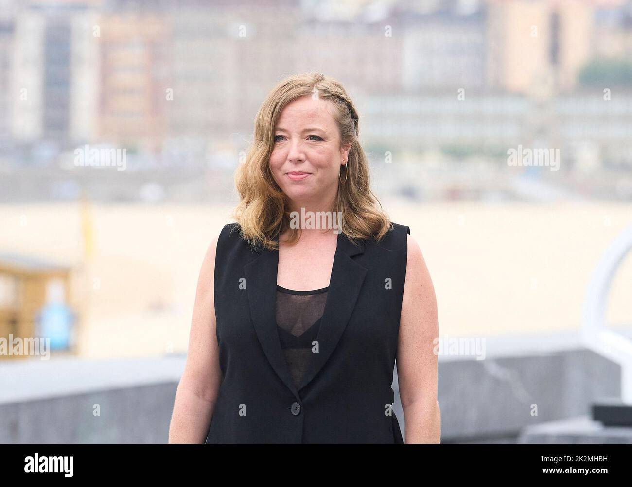 San Sebastian. Spanien. Am 23. September 2022 nahm Ainhoa Santamaria an der Apagon Fotocall während des San Sebastian International Film Festival 70. im Kursaal Palace in San Sebastian Teil. Spanien. 23. September 2022, Foto von ABACAPRESS.COM Stockfoto