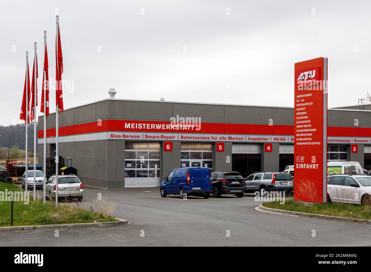 A.T.U. - Unger Auto Parts in Jena-Lobeda Stockfoto