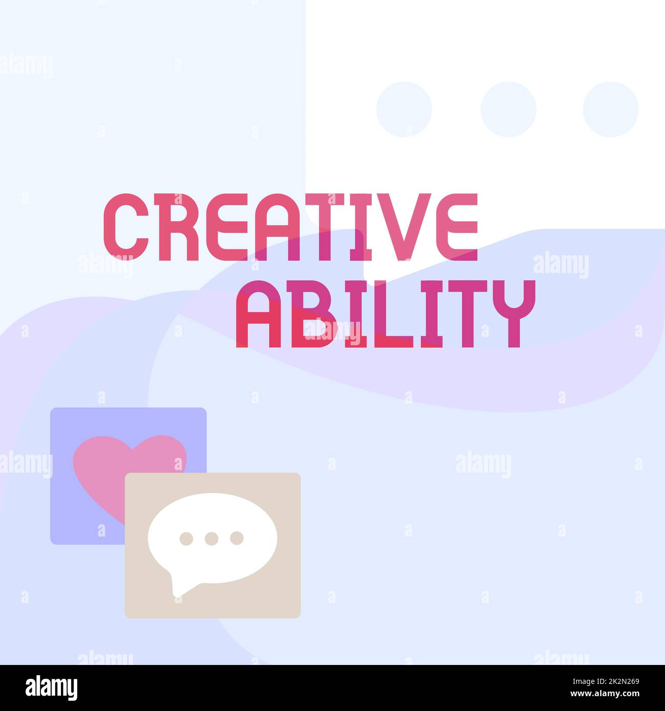 Konzeptionelle Beschriftung Kreative Fähigkeiten. Geschäftsidee, die auf höchstem Kompetenzniveau funktioniert Nachricht S Zeichnung mit Sprechblasen mit Herzsymbolen. Stockfoto
