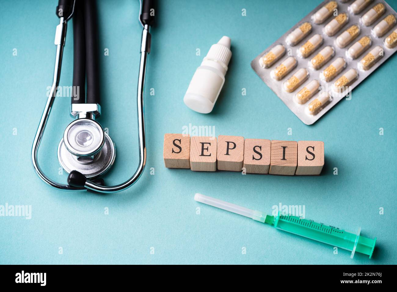 Sepsis-Krankheitsbehandlung Stockfoto