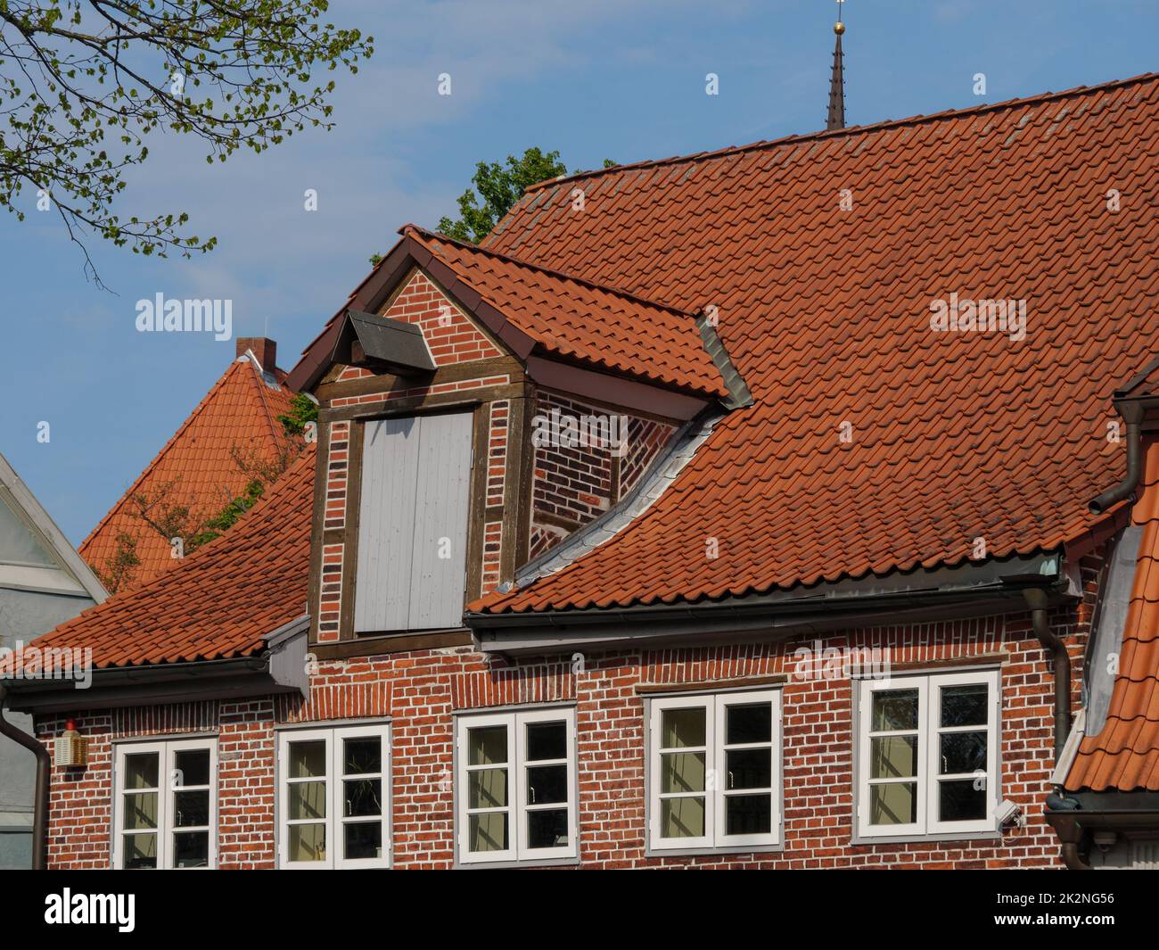 Die Stadt Lueneburg in deutschland Stockfoto