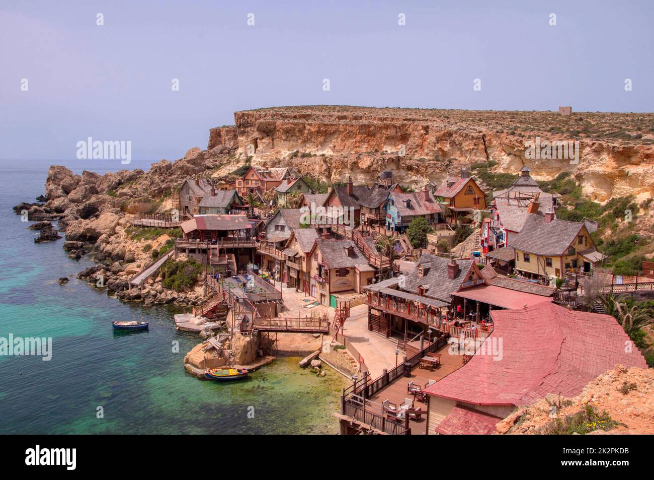 Popeye Village Stockfoto