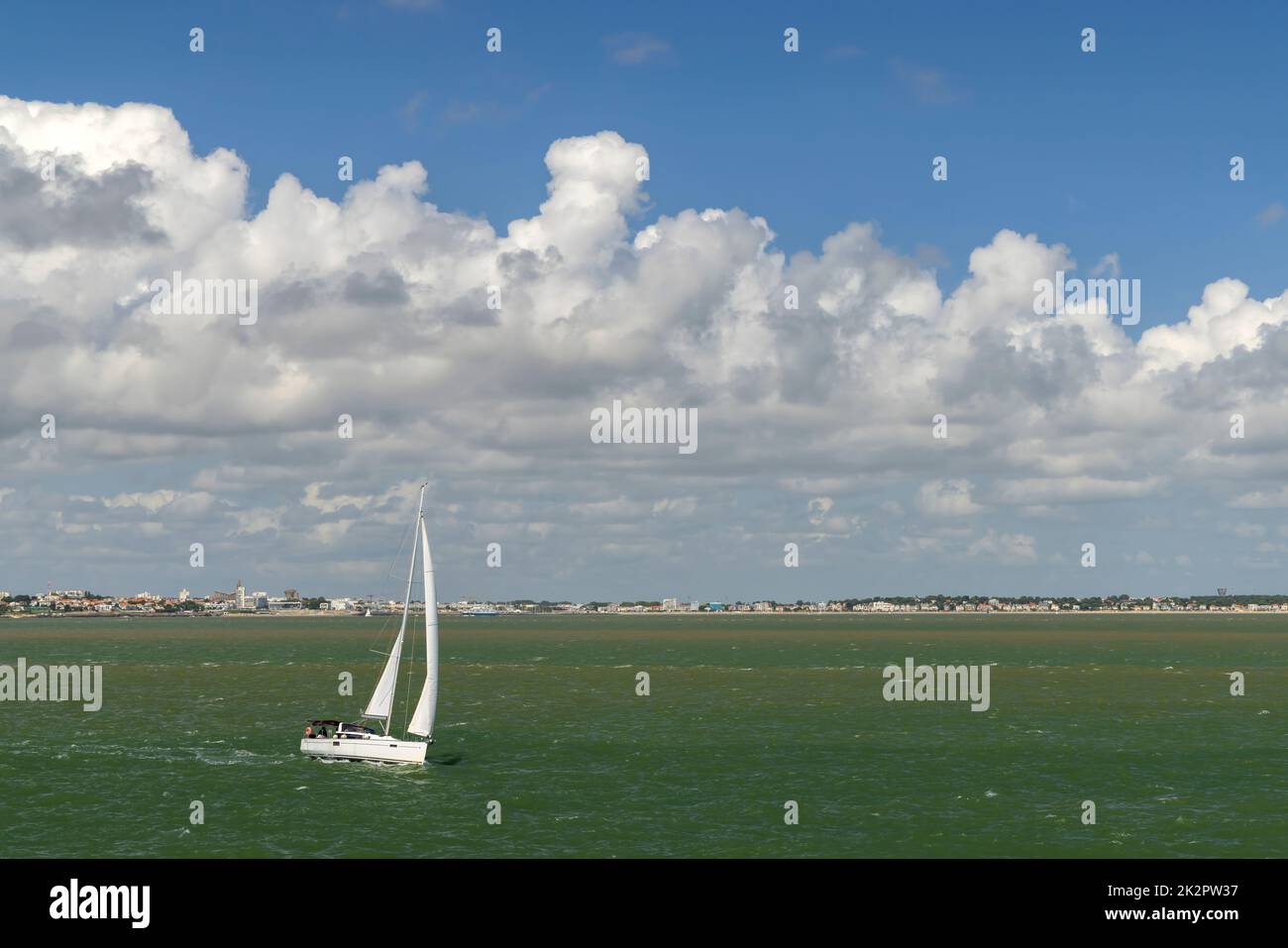 Royan, das Departement Charente-Maritime und die Region New Aquitaine, Frankreich Stockfoto