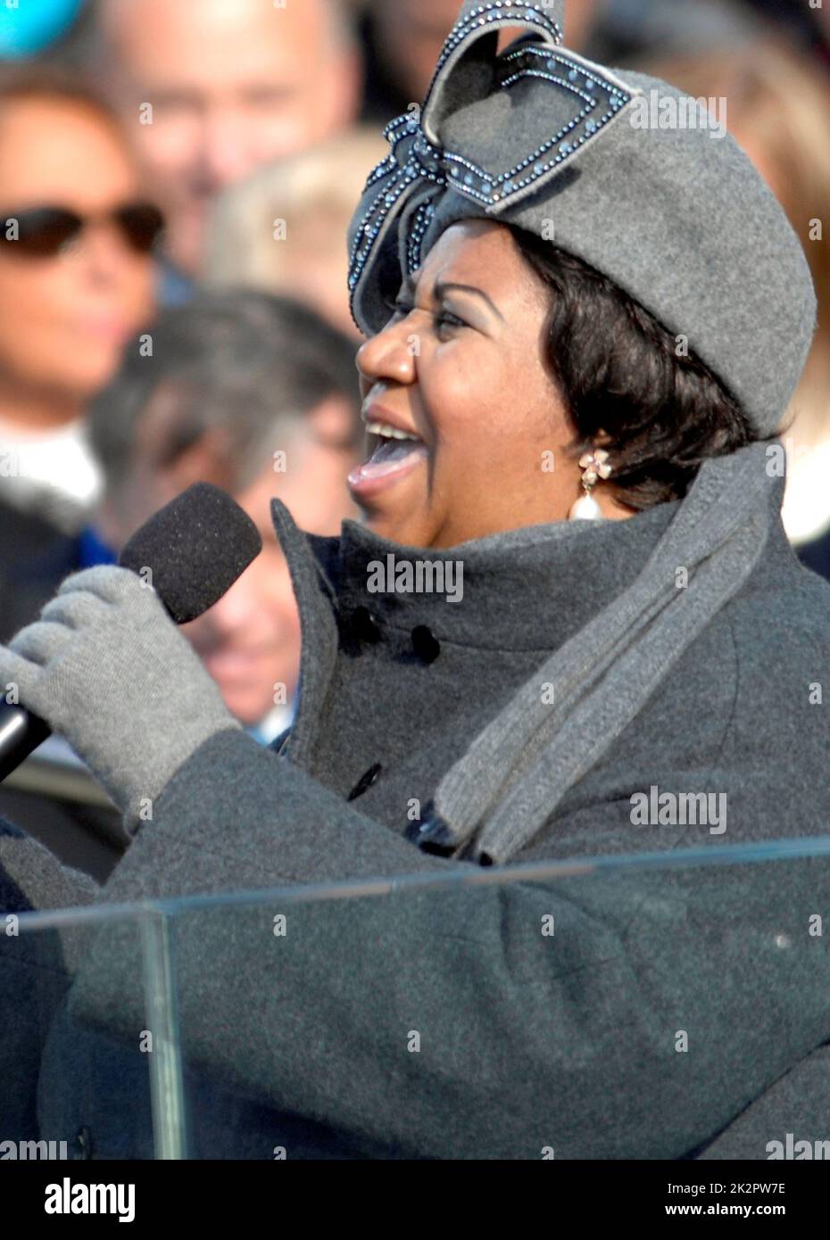 Aretha Franklin - 2009 Stockfoto