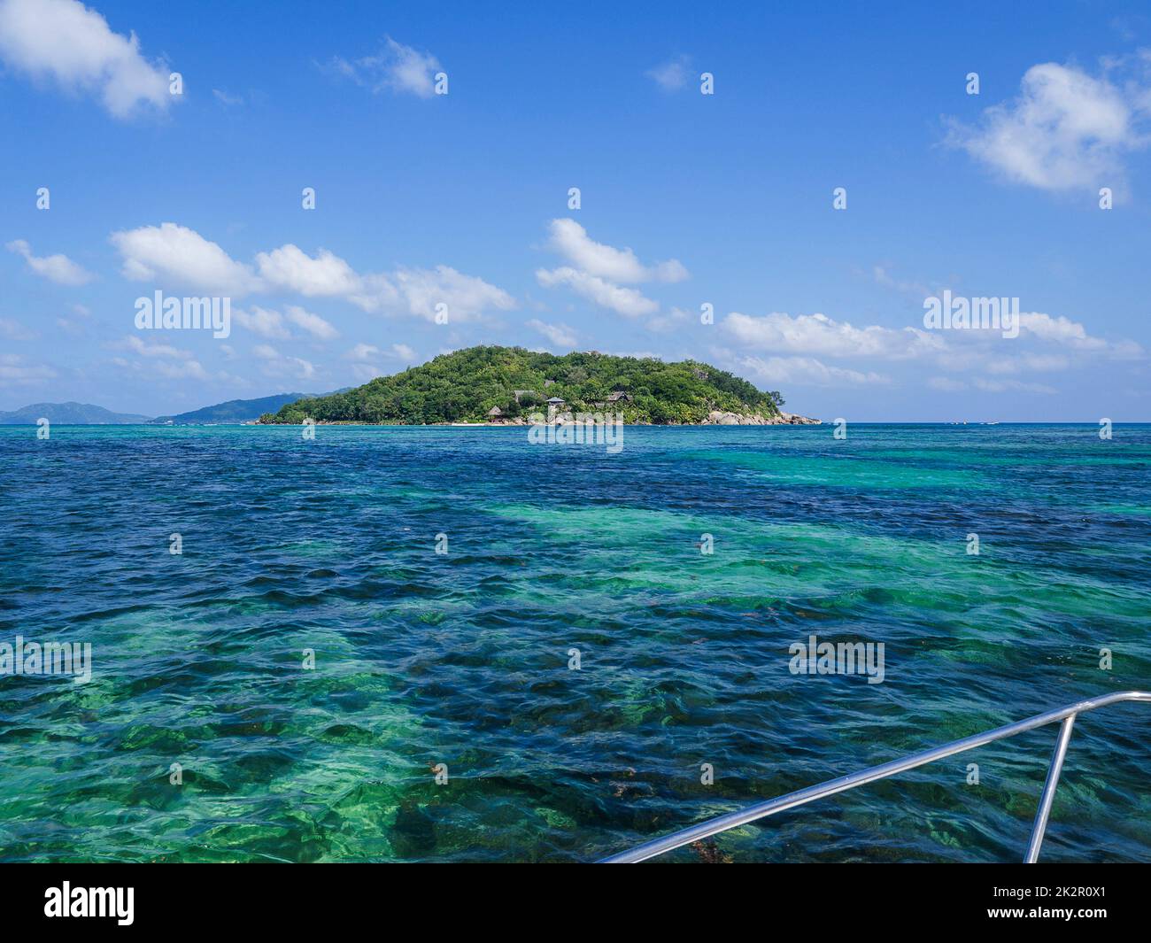 Seychellen, Praslin - Round Island Stockfoto