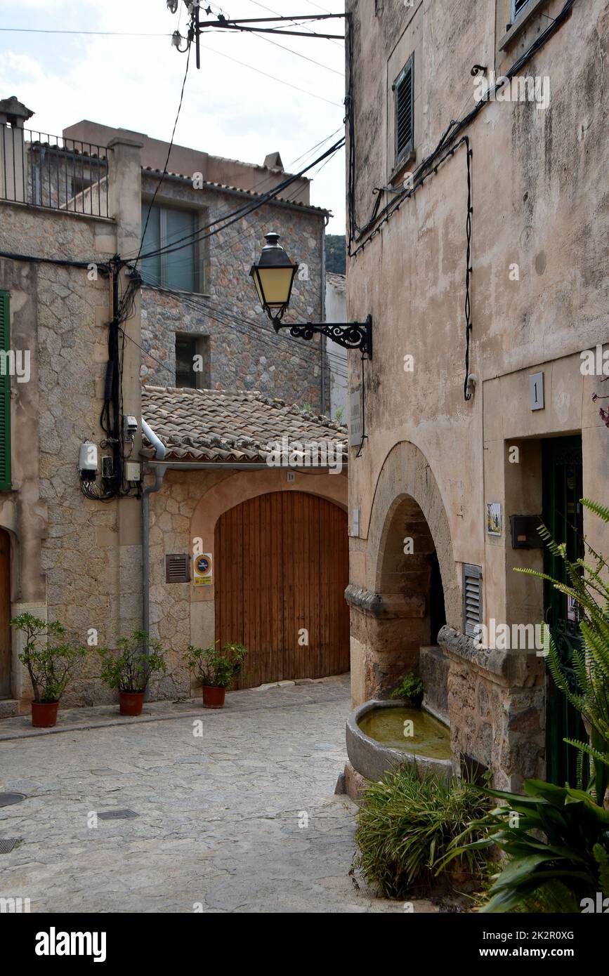 Weltkulturerbe Valldemossa auf Mallorca Stockfoto