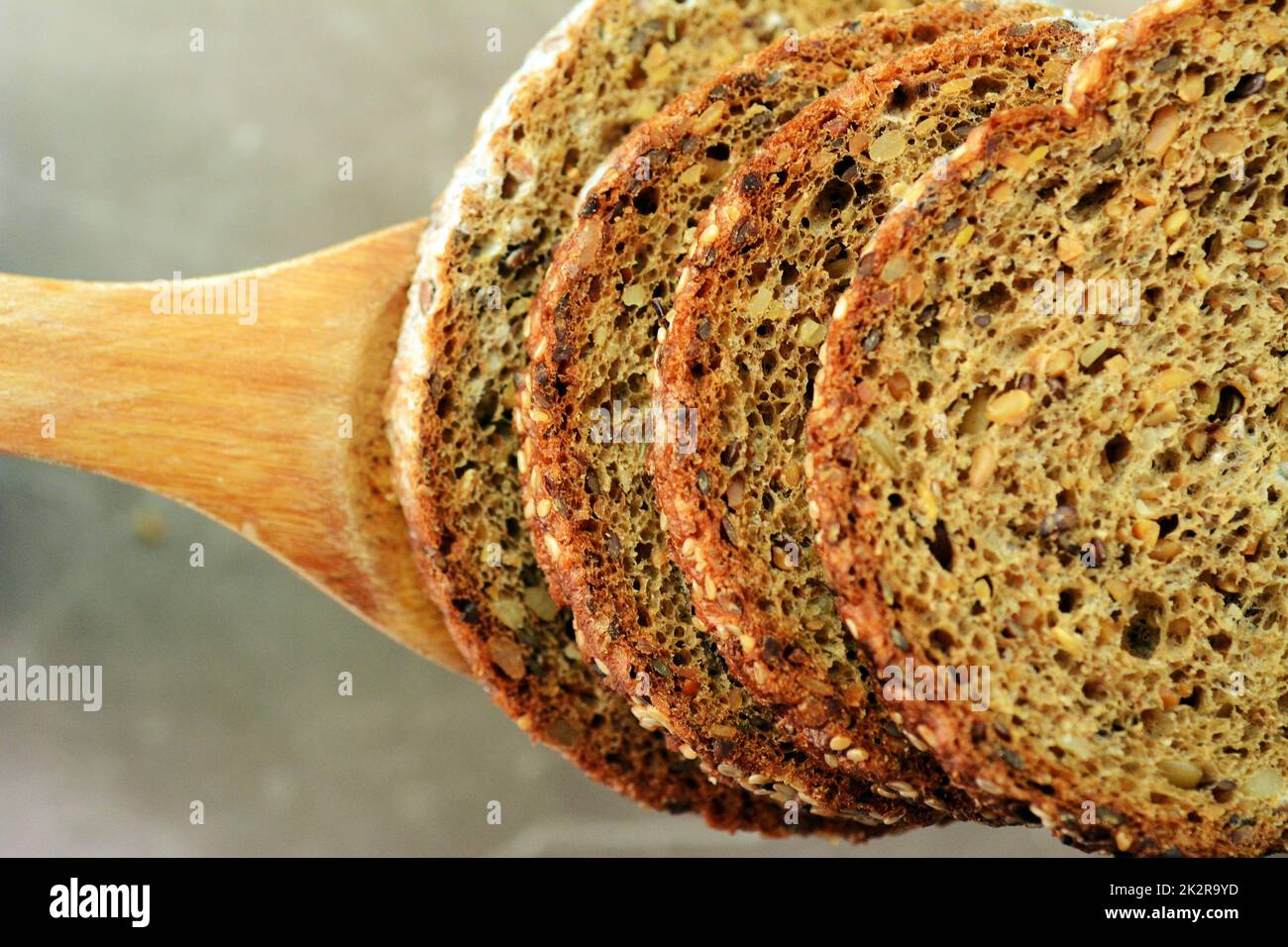 Bio-Brot Stockfoto