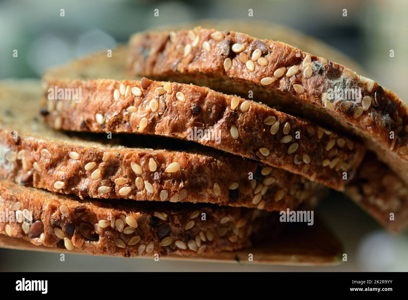 Bio-Brot Stockfoto