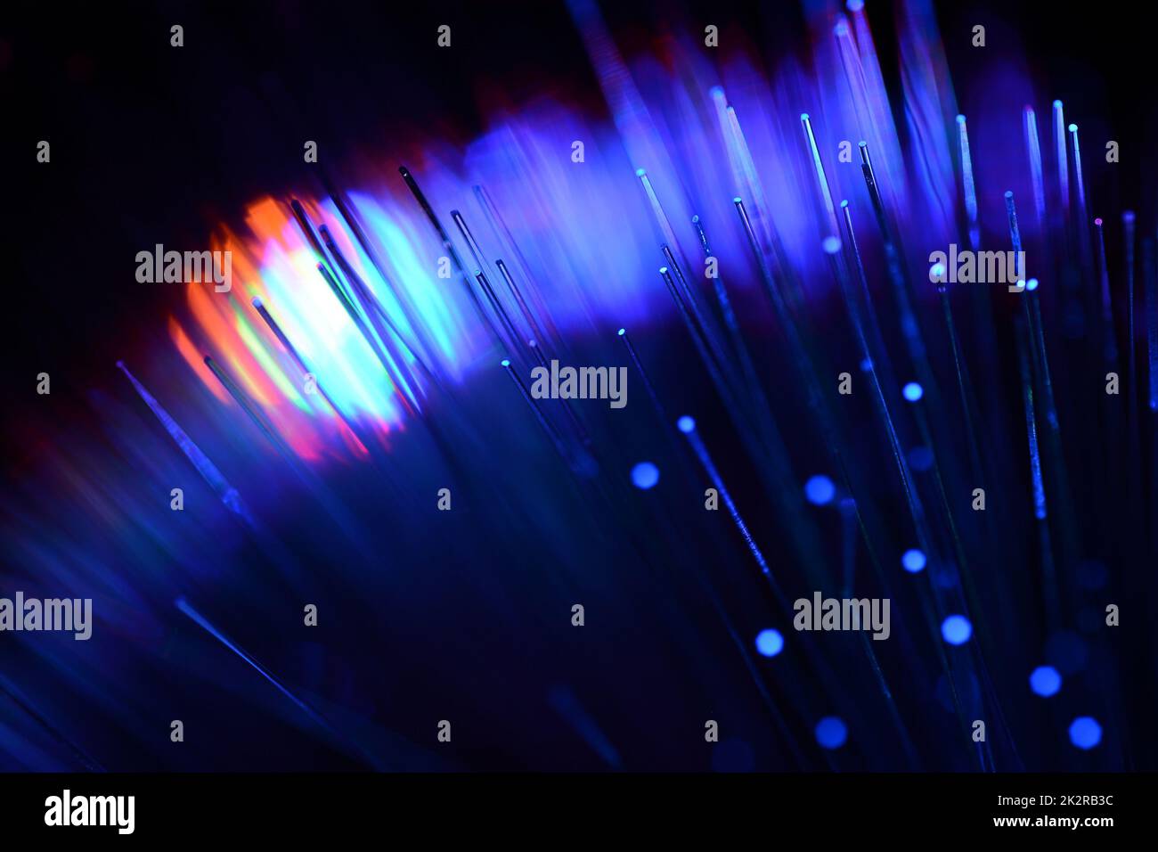 Fiber-optics Stockfoto