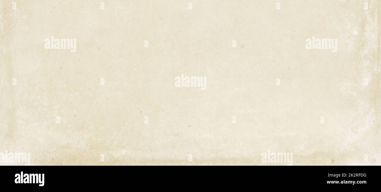Alte Pergamentpapier Textur Hintergrund. Banner Stockfoto