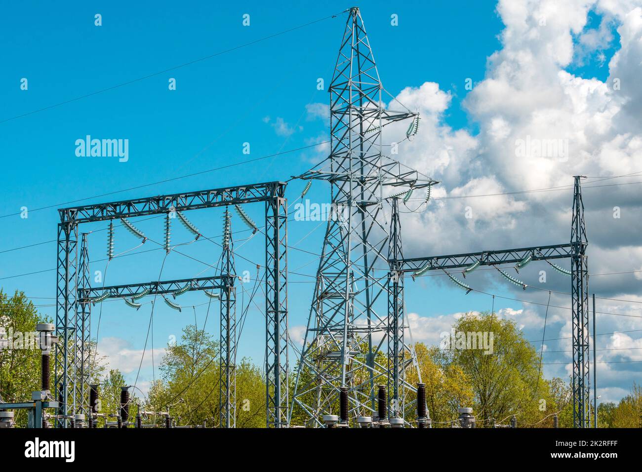 Elektro- und Energiewirtschaft Stockfoto