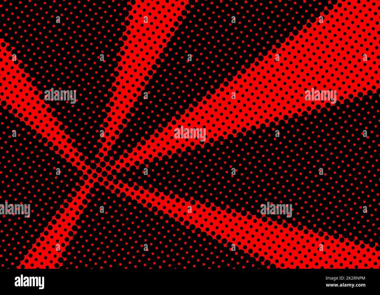Roter Und Schwarzer Halbtonhintergrund Stockfoto