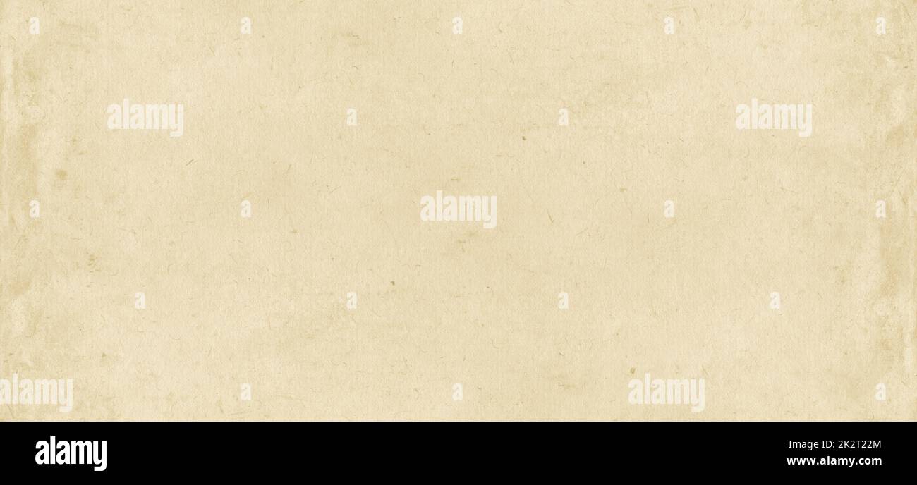 Alte Pergamentpapier Textur Hintergrund. Banner Stockfoto