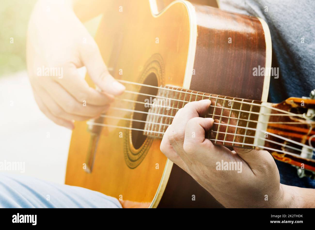 Gitarre Stockfoto