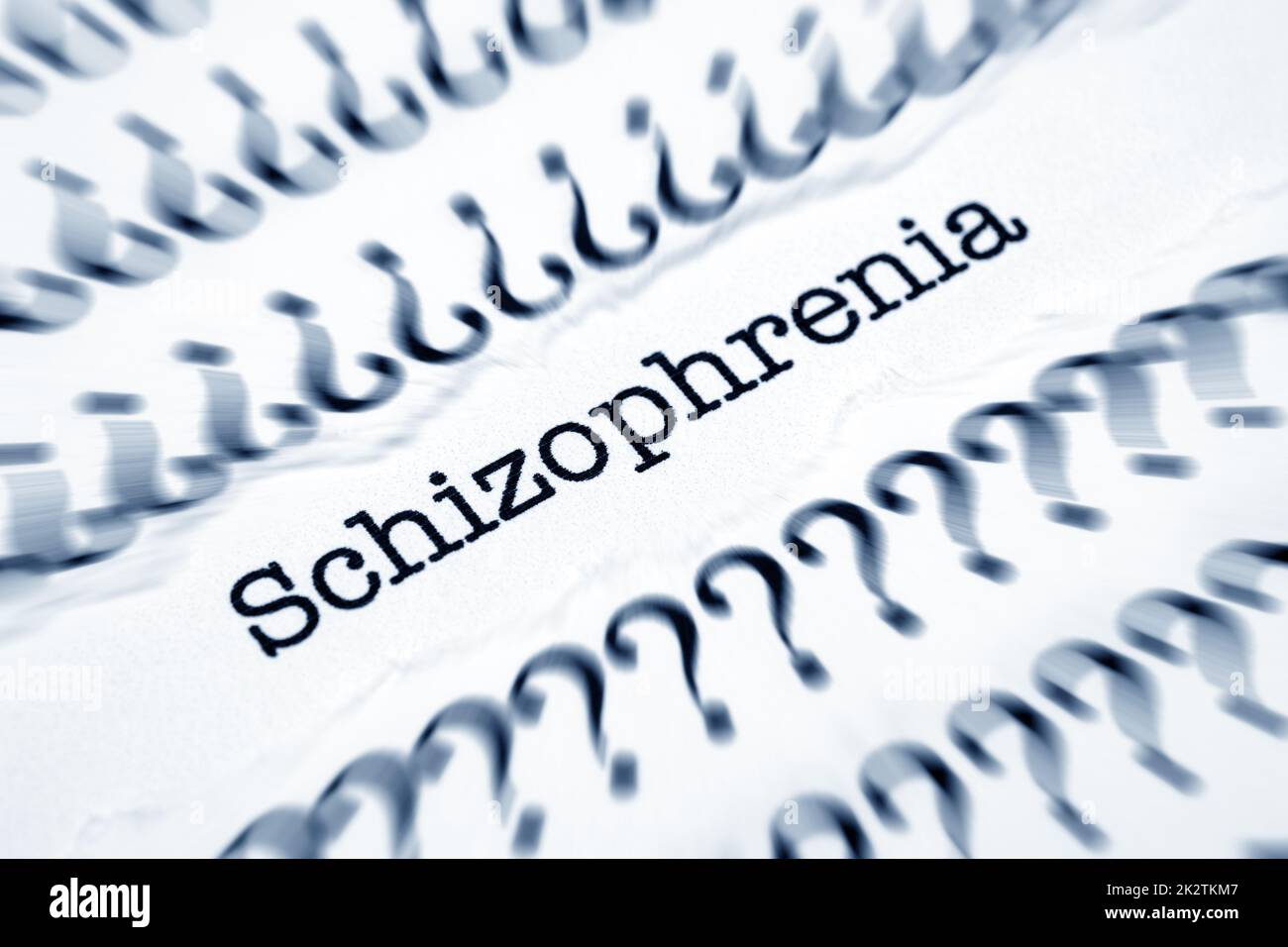 Schizophrenie-Konzept Stockfoto
