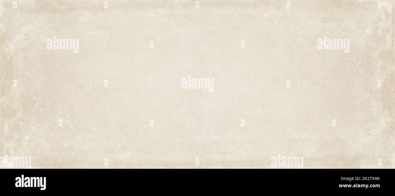 Alte Pergamentpapier Textur Hintergrund. Banner Stockfoto