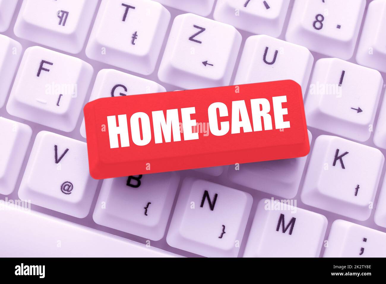 Konzeptunterschrift Home Care. Internet-Konzept Ort, wo zeigen kann den besten Service von Komfort gerendert bekommen -48857 Stockfoto