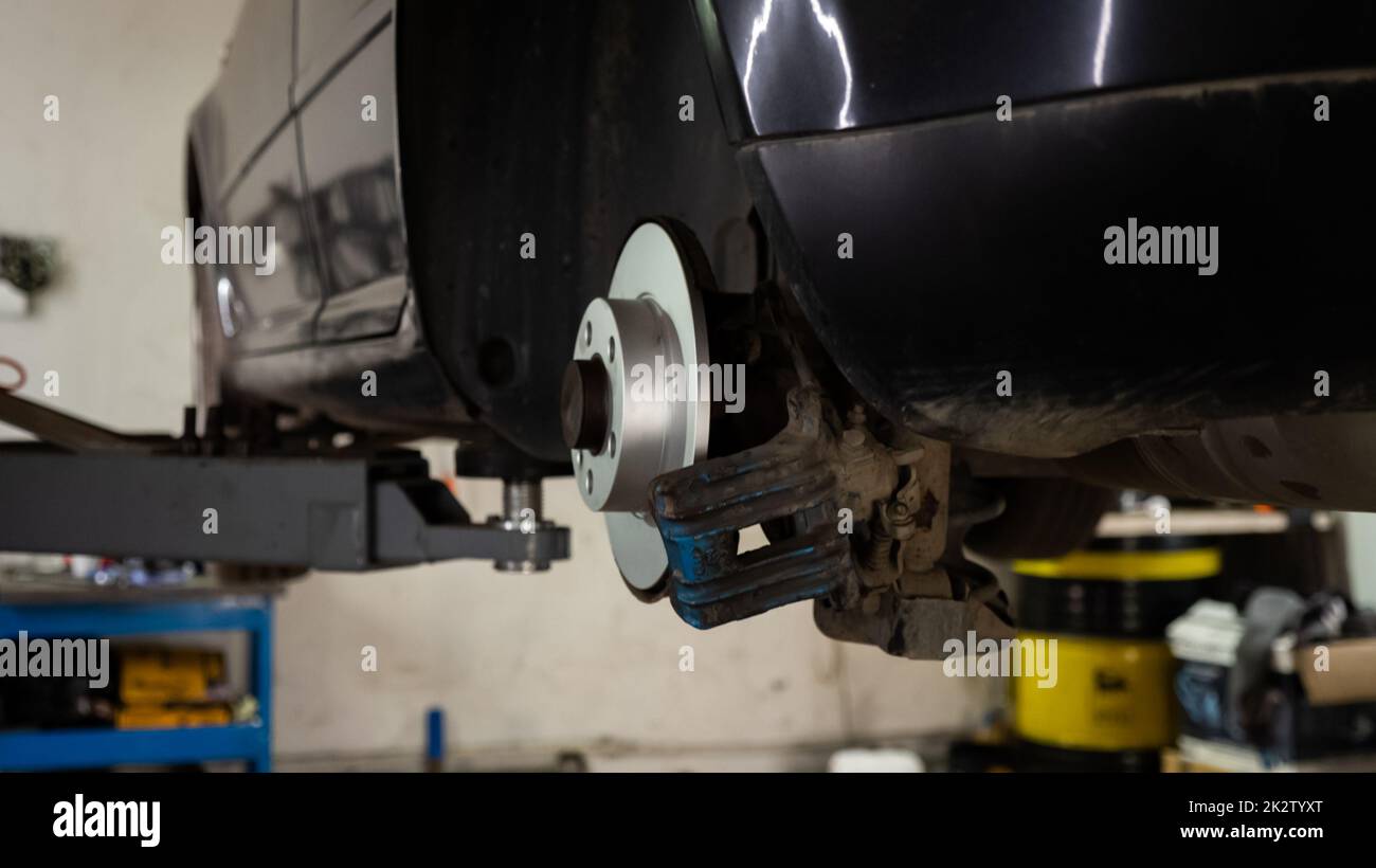 Auto-Reparatur- und -Wartungskonzept Stockfoto