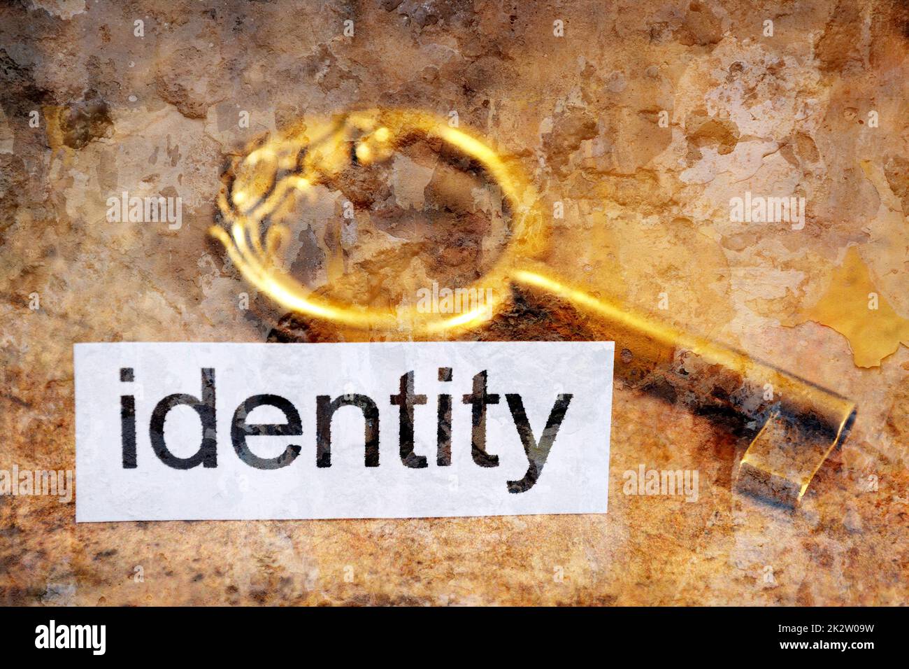 Identity-Konzept Stockfoto