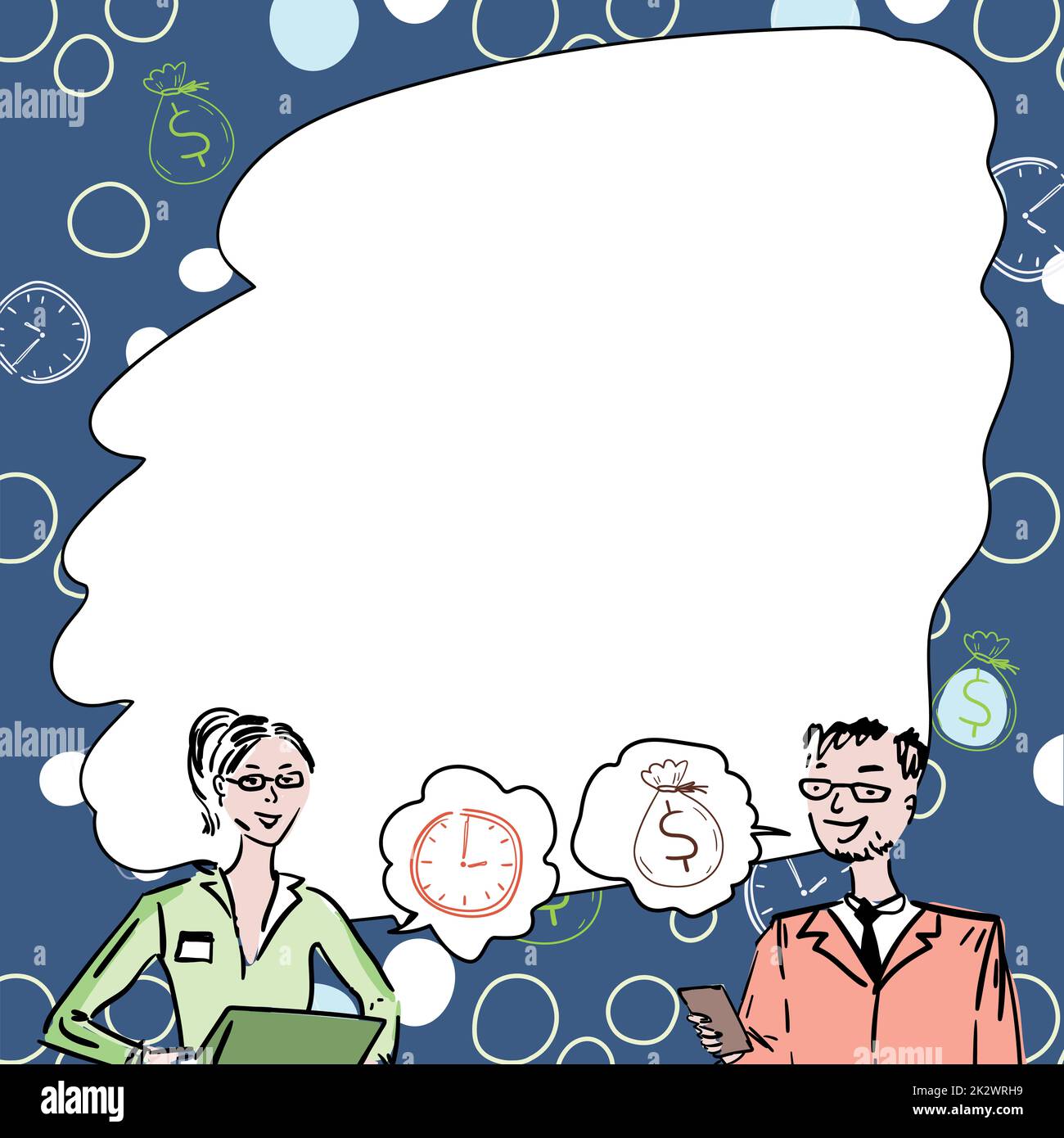 Crew-Mitglieder Betrachten Whiteboard-Brainstorming-Gespräch Neue Lösungen. Kollegen Gruppe Betrachtet Board Thinking Sprechen Problemlösungsfähigkeiten Stockfoto