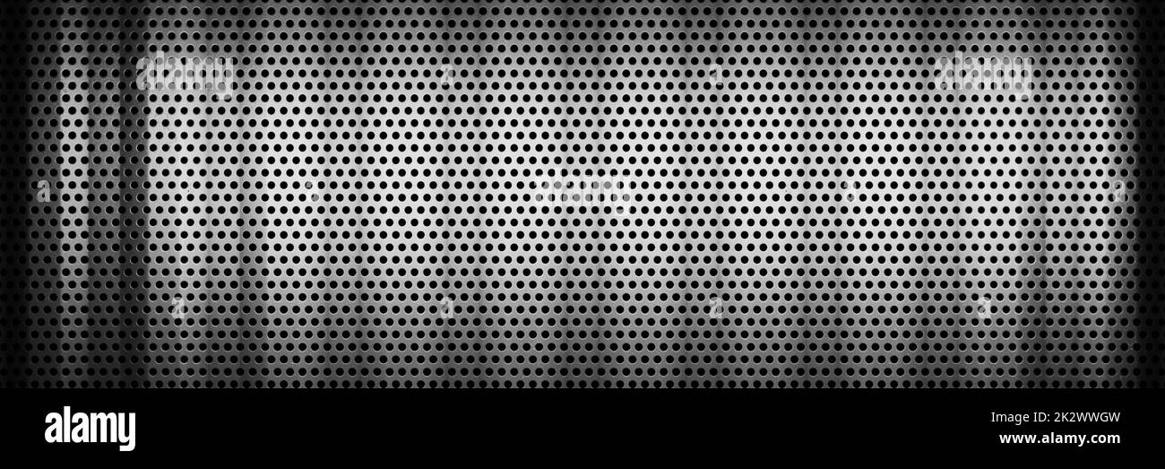 Futuristischer und technologischer sechseckiger Hintergrund. 3D Rendern Stockfoto