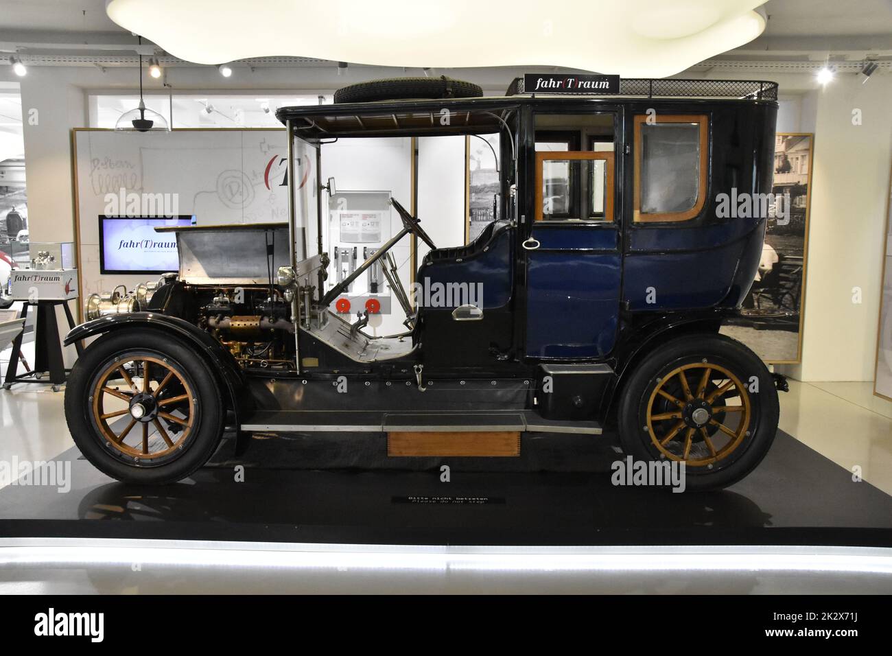Austro-Daimler 28-32 PS 'Maja Car' '1907 - Museum Fahrt(r)aum Mattsee 2020; Town Car Karosserie von Cerny; im Besitz von Erzherzog Leopold Salvator Stockfoto