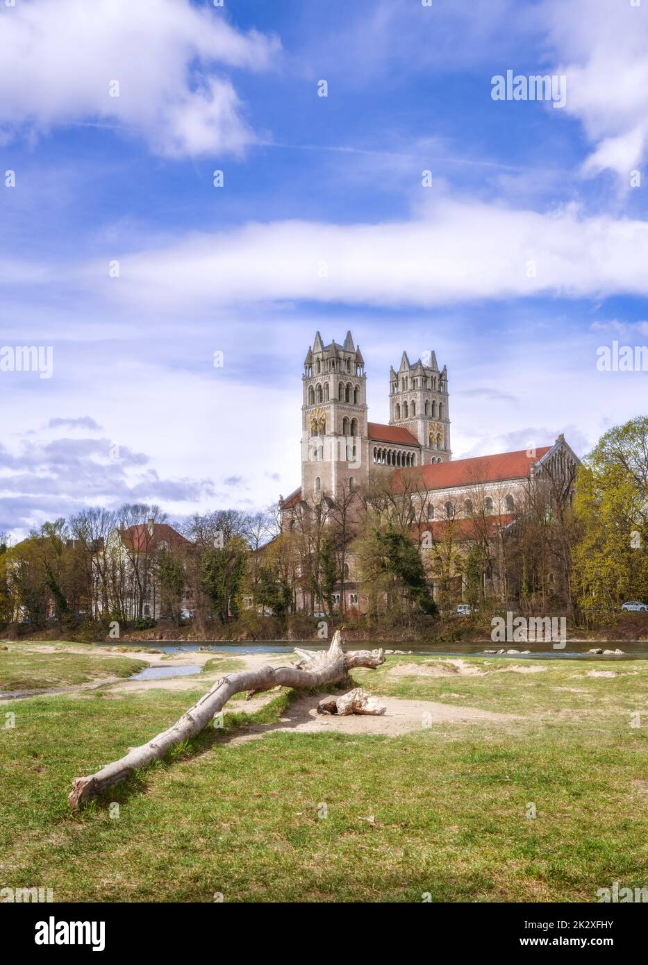 St. Maximilian-Kirche in München Stockfoto