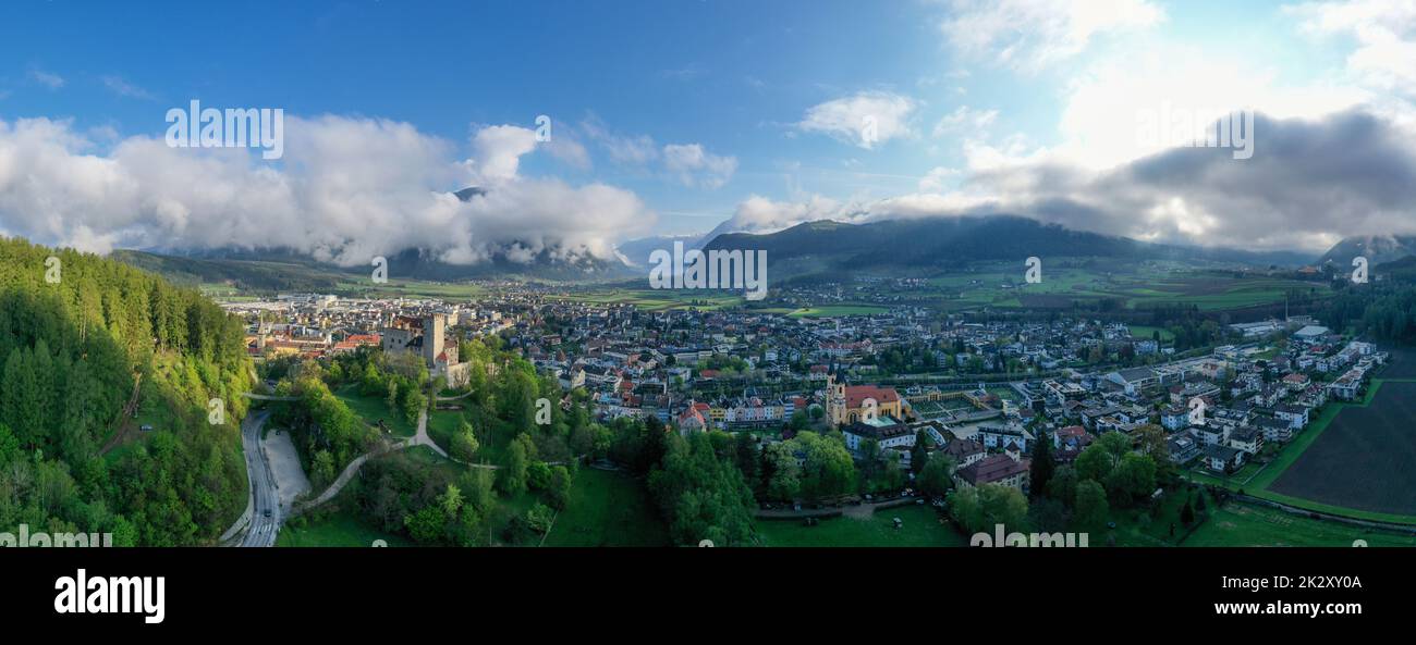 Bruneck, Brunico Stockfoto