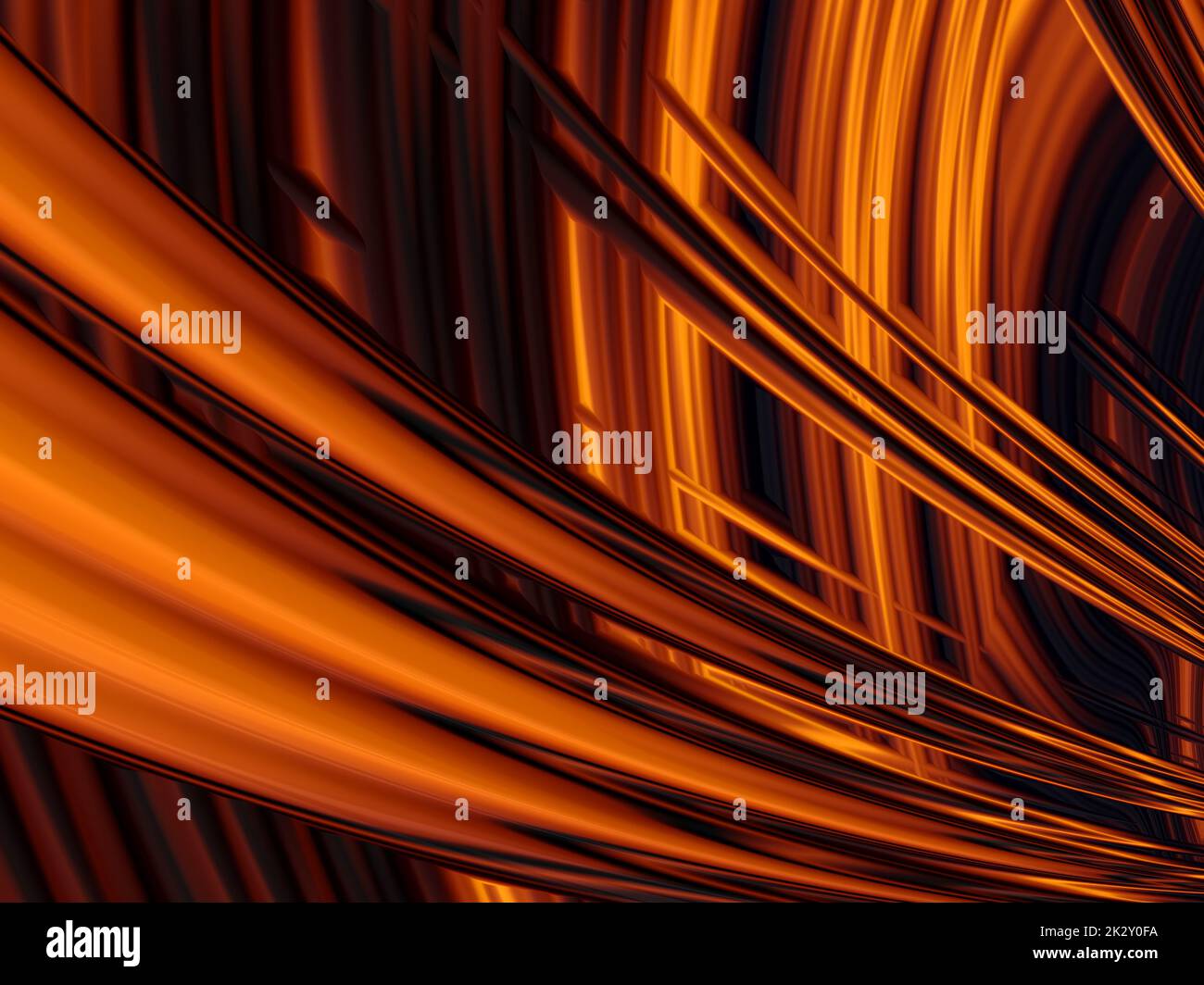 Computergenerierte abstrakte fraktale Kunstwerke für kreatives Design Stockfoto