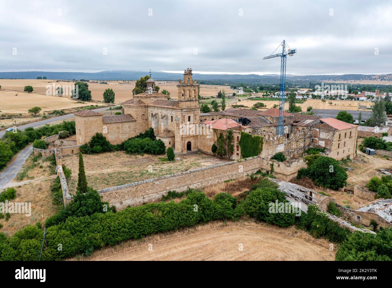 Das Kloster der Nächstenliebe ist ein Gebäude in der spanischen Gemeinde Ciudad Rodrigo in der Provinz Salamanca. Stockfoto