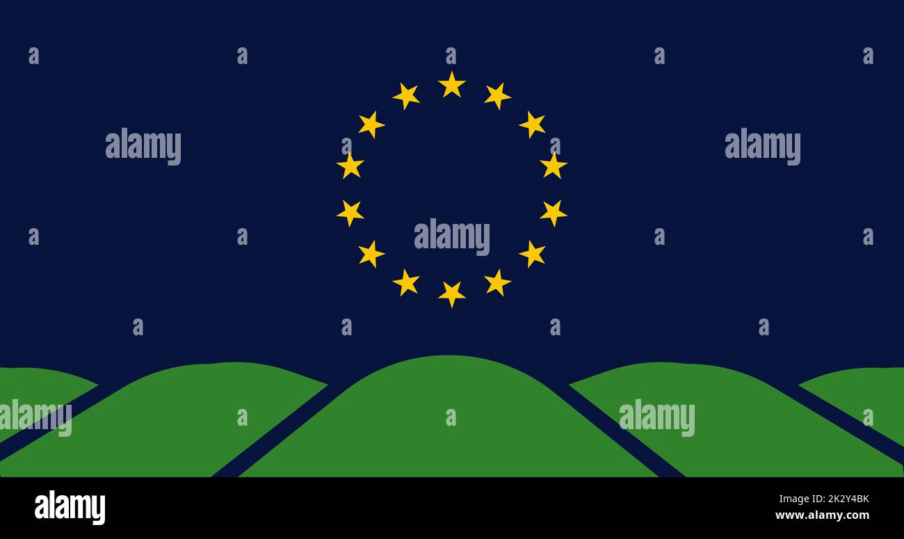 Flagge Von Montpelier City Vermont Stockfoto