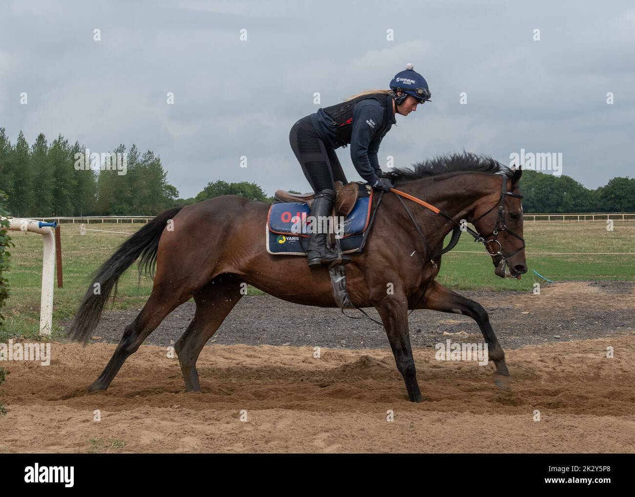 Olly Murphy Racing Stockfoto