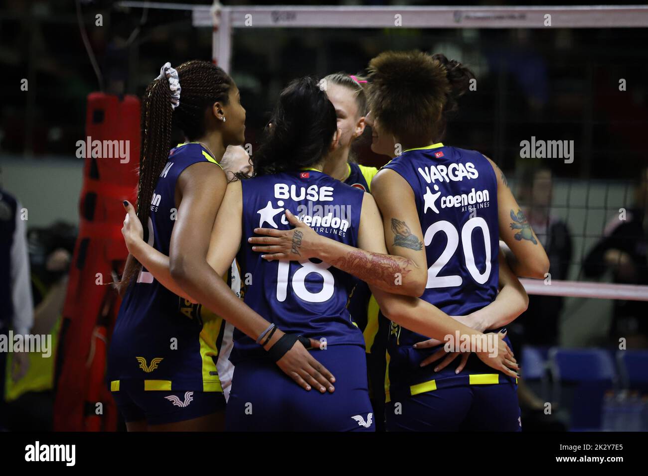 Cev champions league volleyspiel Fotos und Bildmaterial in hoher