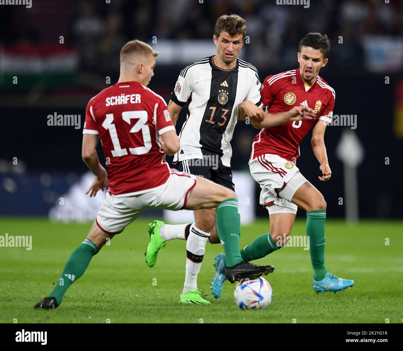 Fußball UEFA Nations League Gruppe C Deutschland gegen Ungarn