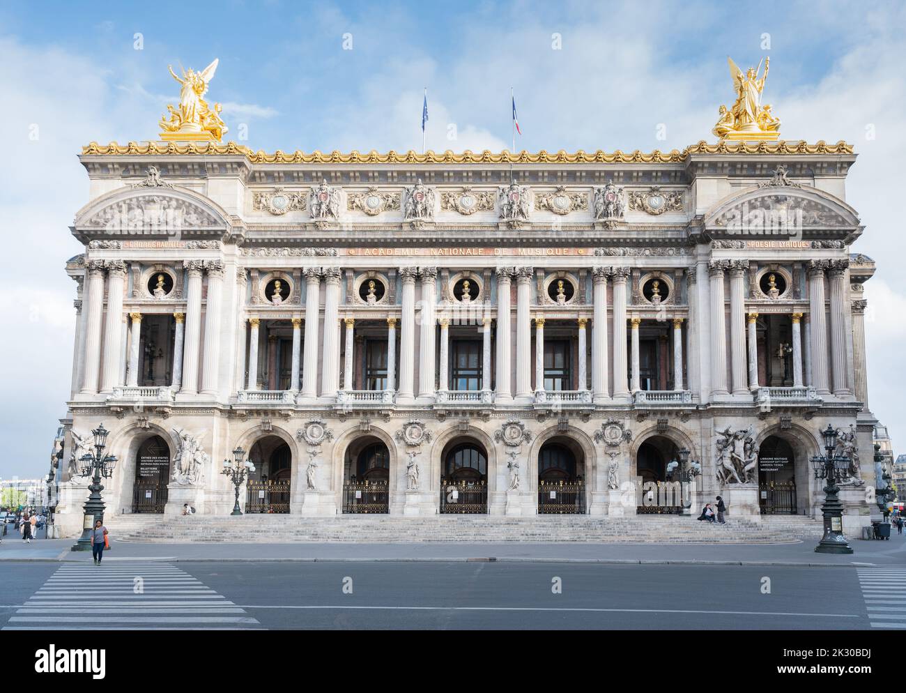 Oper und ballett im palais garnier paris frankreich -Fotos und ...