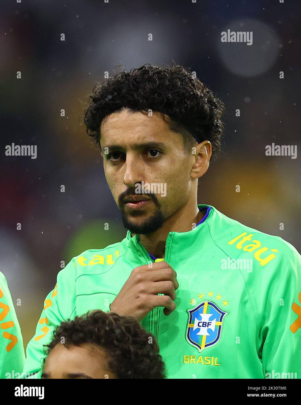 Le Harve, Frankreich, 23.. September 2022. Marquinhos von Brasilien während des Internationalen Freundschaftsspiel in Stade Oceane, Le Harve. Bildnachweis sollte lauten: David Klein / Sportimage Kredit: Sportimage/Alamy Live News Stockfoto