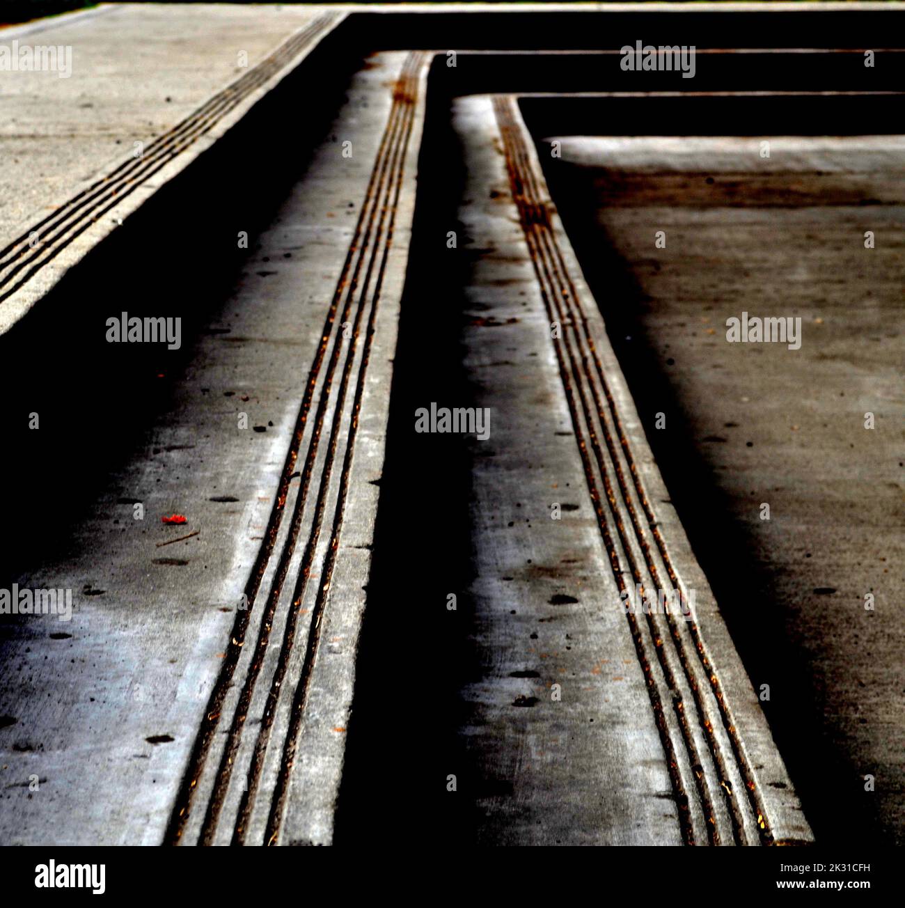 Die Pit-Schritte Stockfoto